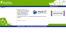 Tablet Screenshot of medikes.fi